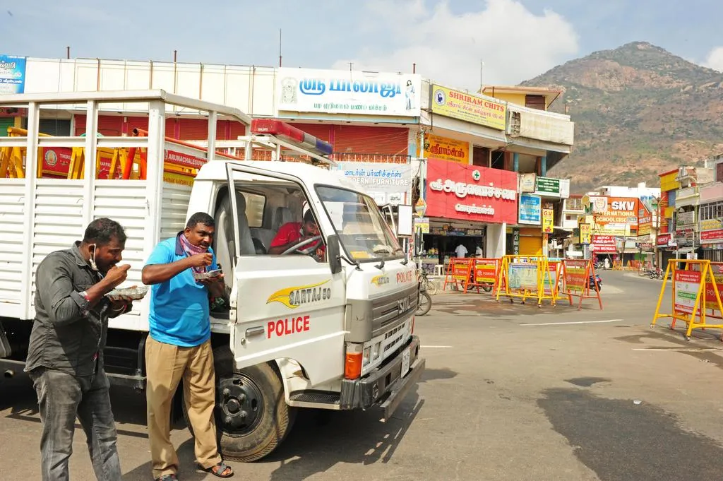 Corona virus issue - police Worried 
